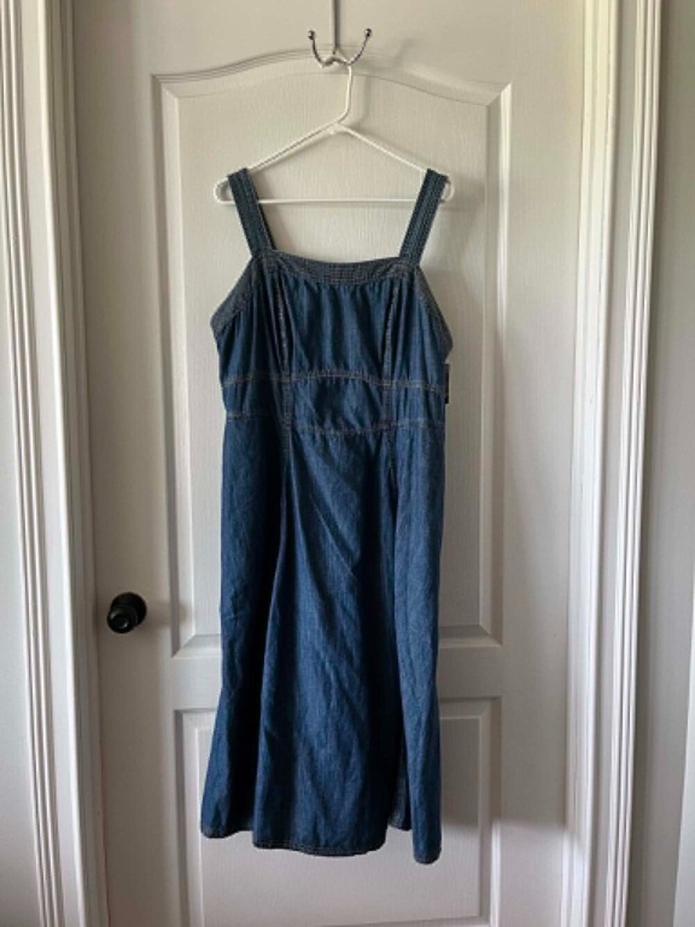 Torrid Belle Isle Denim Midi Dress size 1 (US 1X 14-16) - Picture 3 of 8